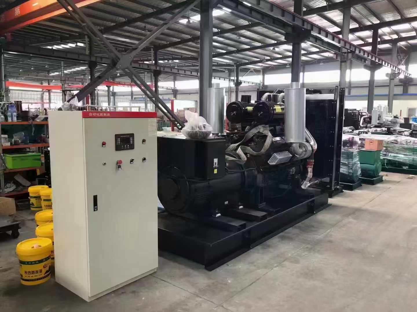 文安柴油发电机运行时的噪音和振动水平如何?