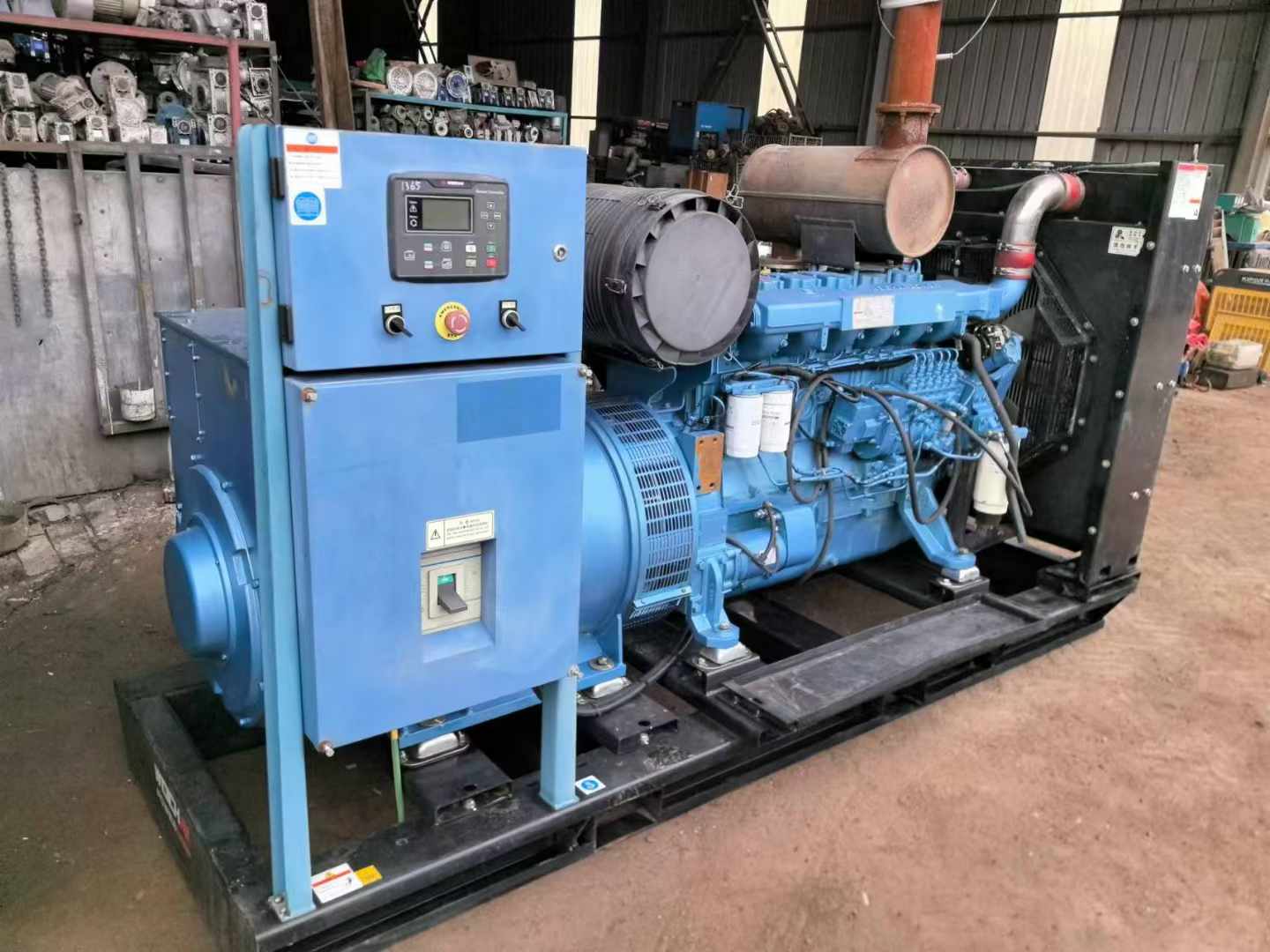 文安500kW 柴油发电机组可带动设备功率的计算公式是什么?